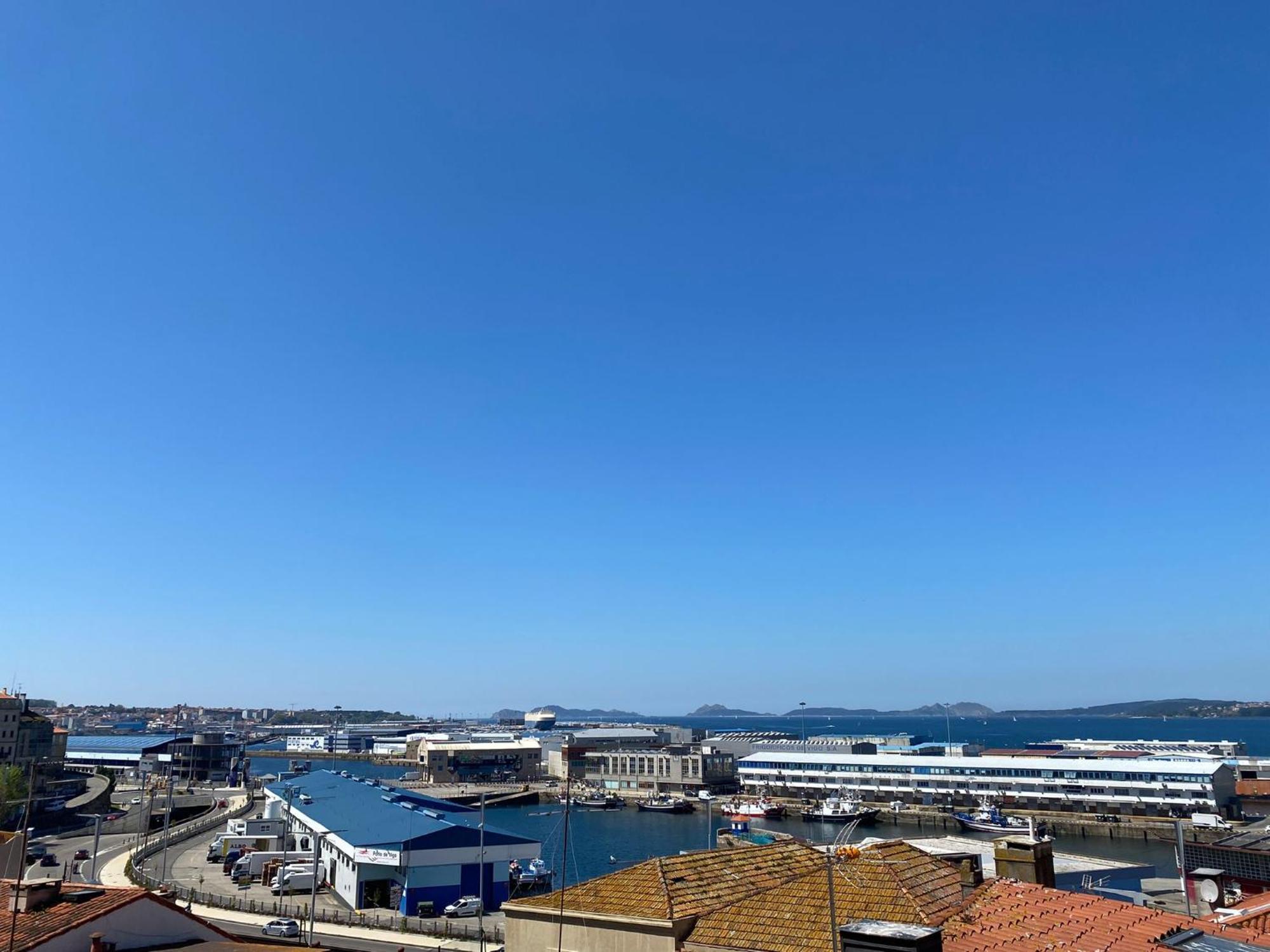 Apartamento Casco Historico Con Vistas A La Ria Виго Экстерьер фото